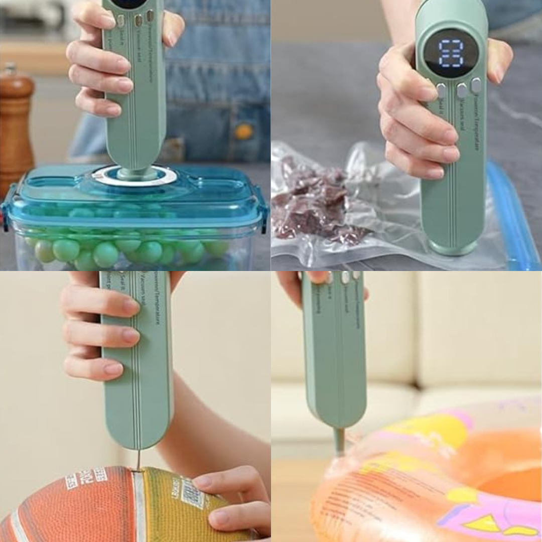 Sellador y extractor al vacío